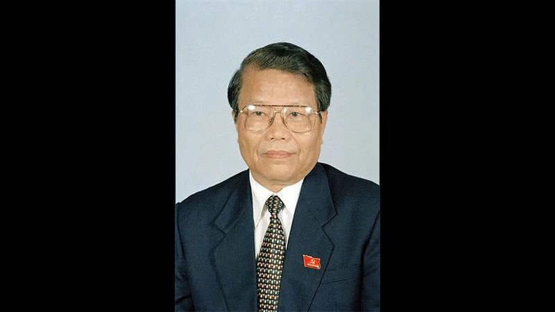 L’ancien président Tran Duc Luong. Photo : NDEL.