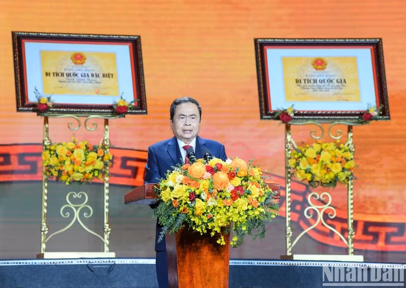 Le président de l'Assemblée nationale, Tran Thanh Man. Photo : NDEL.