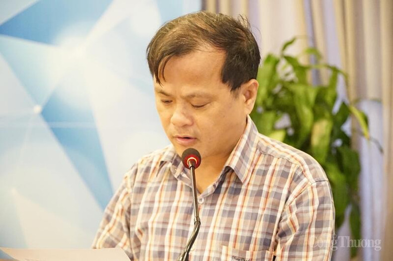 Nguyen Hai Trieu, vice-directeur du service provincial de l’Industrie et du Commerce de Dak Lak, a souligné l’importance de la promotion commerciale et de la mise en relation d’affaires pour un développement économique durable. Photo : congthuong.vn