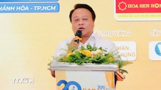 Le membre du Parti, Vu Duc Hoang, commune de Bu Dang, province de Dong Nai. Photo : VNA