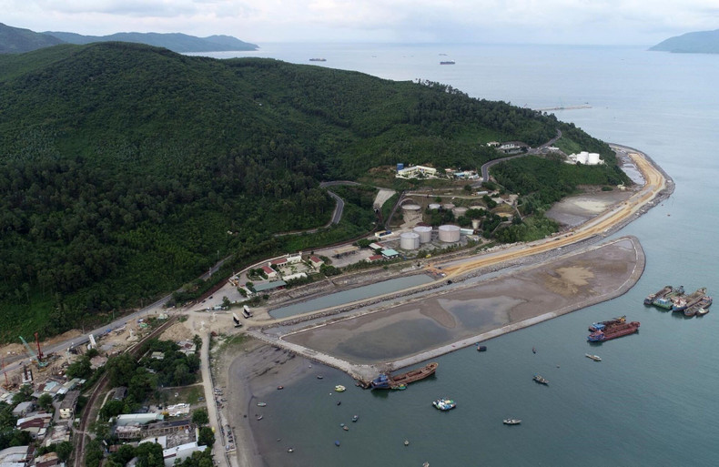 Le port de Liên Chiêu sera mis en service vers fin 2025. Photo : VNA. dn.jpg