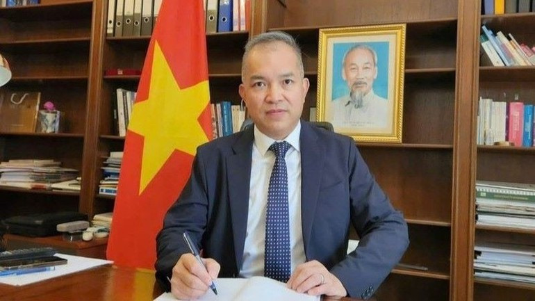 L&apos;ambassadeur du Vietnam au Koweït, Nguyen Duc Thang. Photo : NDEL