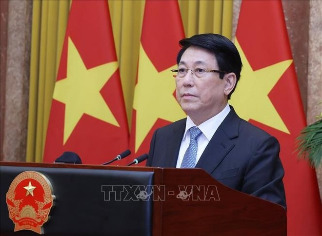 Le président vietnamien, Luong Cuong. Photo : VNA.