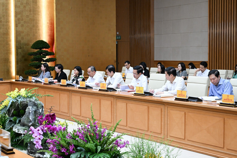 Les délégués lors de la réunion. Photo : Tran Hai/NDEL