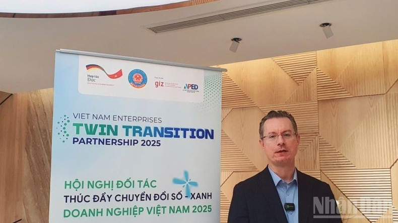 Dennis Quennet, directeur du développement économique durable de l’Organisation allemande de coopération internationale (GIZ). Photo : NDEL