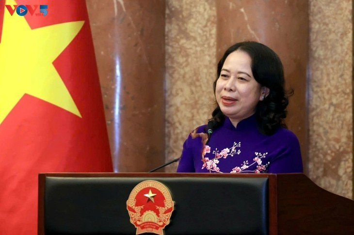 La vice-présidente de la République Vo Thi Anh Xuân. Photo: VOV