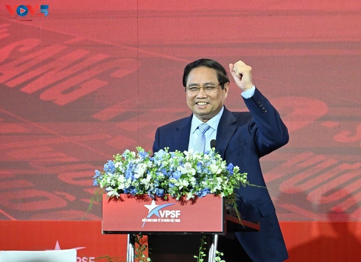 Le Premier ministre Pham Minh Chinh. Photo : VOV. Le Premier ministre Pham Minh Chinh. Photo : VOV.