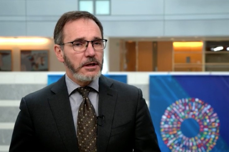 Pierre-Olivier Gourinchas, directeur de la recherche au FMI. Photo: IMF