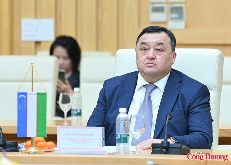Le vice-ministre ouzbek de l'Investissement, de l'Industrie et du Commerce, Ilzat Kasimov. Photo : congthuong.vn