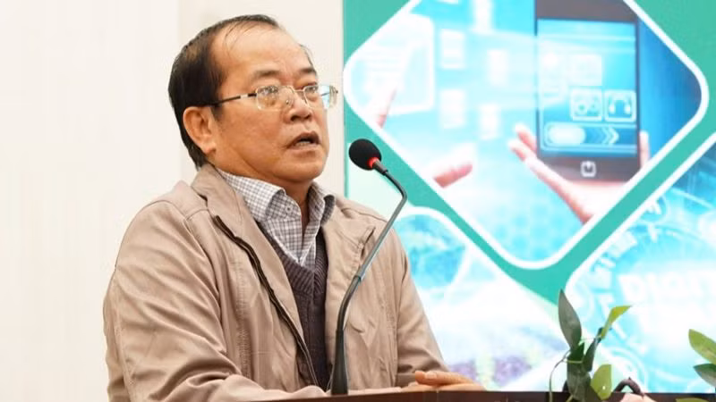 Le secrétaire général de l’Association des fruits et légumes du Vietnam (VINAFRUIT), Dang Phuc Nguyên. Photo: congthuong