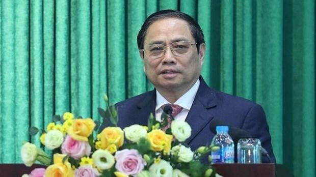 Le Premier ministre Pham Minh Chinh. Photo : VNA.