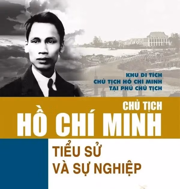 Livre bilingue vietnamien-anglais sur le Président Hô Chi Minh.