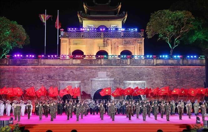 Cérémonie de clôture de l'échange de musique militaire de l'ASEAN 2024