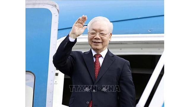Le Secrétaire général du Comité central du Parti communiste du Vietnam, Nguyên Phu Trong. Photo : VNA.