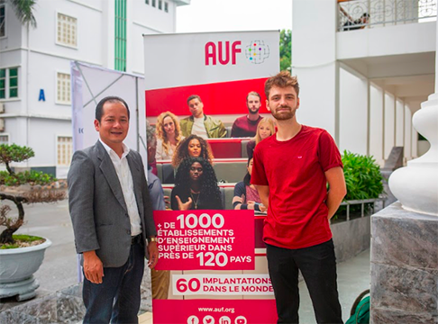 Des activités de l'Organisation de la francophonie dans les universités ouvrent de nombreuses possibilités d'apprentissage et d'échange pour les étudiants francophones. Photo : Journal Tintuc.