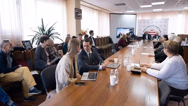 La culture traditionnelle vietnamienne présentée aux Russes. Photo : NDEL.