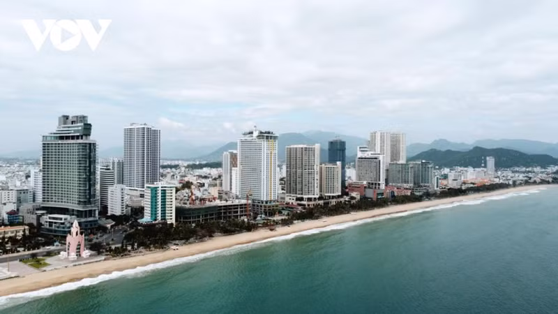 Un coin de la ville de Nha Trang. Photo: VOV