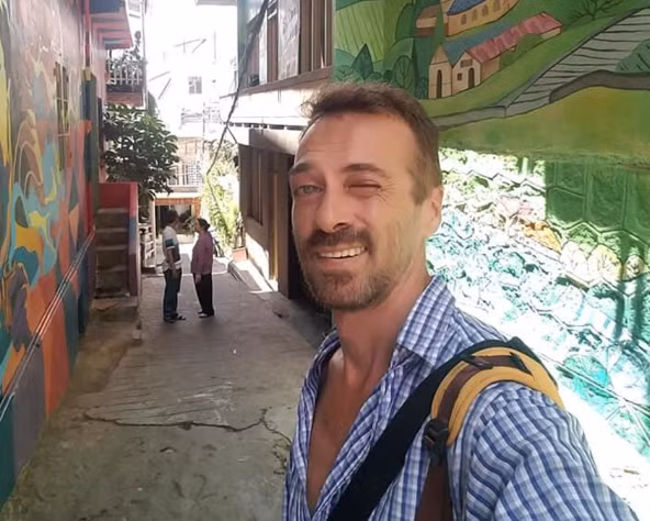 Le voyageur russe Ivan Os. Photo: thoidai