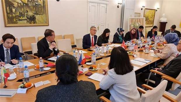 La 6e session du Comité de l'ASEAN à Berlin. Photo: VNA