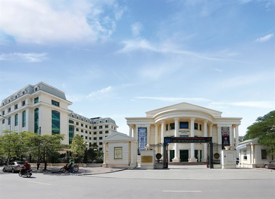 Siège de l'Académie nationale de musique du Vietnam. Photo : Van hoa.vn
