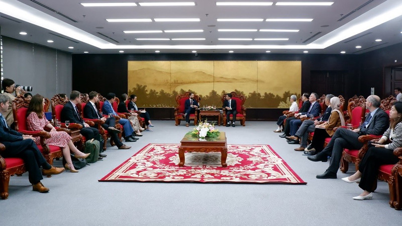 Lors de la rencontre. Photo: danang.gov.vn