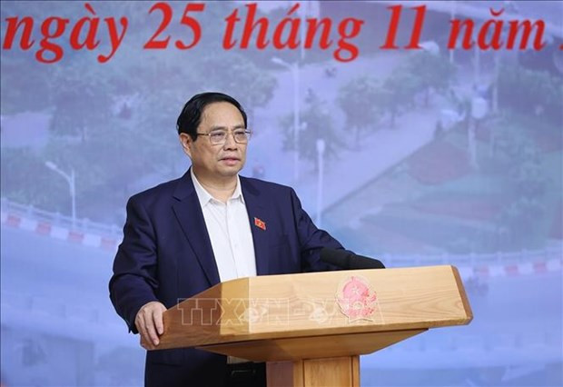 Le Premier ministre Pham Minh Chinh. Photo : VNA.