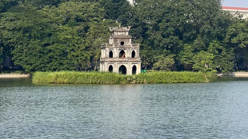 Le lac de Hoan Kiem. Photo: Mai Khanh/NDEL