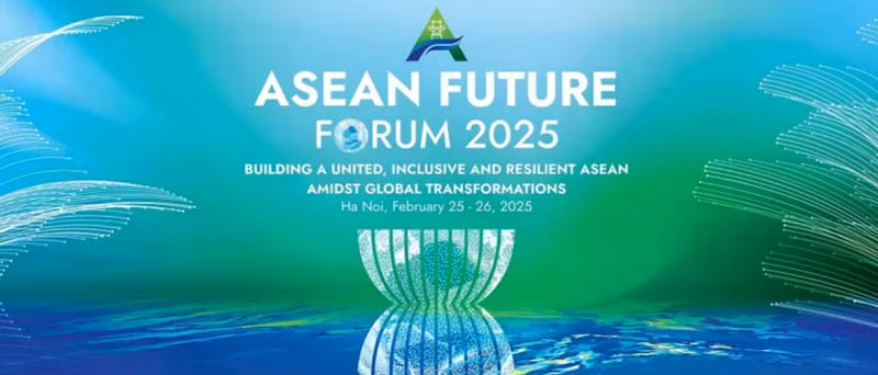 Le Forum sur l'avenir de l'ASEAN 2025 est placé sous le thème Building a United, Inclusive, and Resilient ASEAN Amidst Global Transformations (Construire une ASEAN unie, inclusive et résiliente au milieu des transformations mondiales). Photo : Comité d'organisation