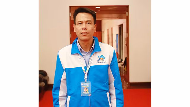 Trân Dai Thang, secrétaire du comité de l’Union de la Jeunesse communiste au Laos, a suggéré qu'il est conseillé de créer des organisations des jeunes avec des provinces frontières avec le Vietnam. Photo : baoquocte.vn