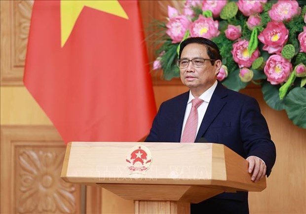 Le Premier ministre Pham Minh Chinh. Photo : VNA.