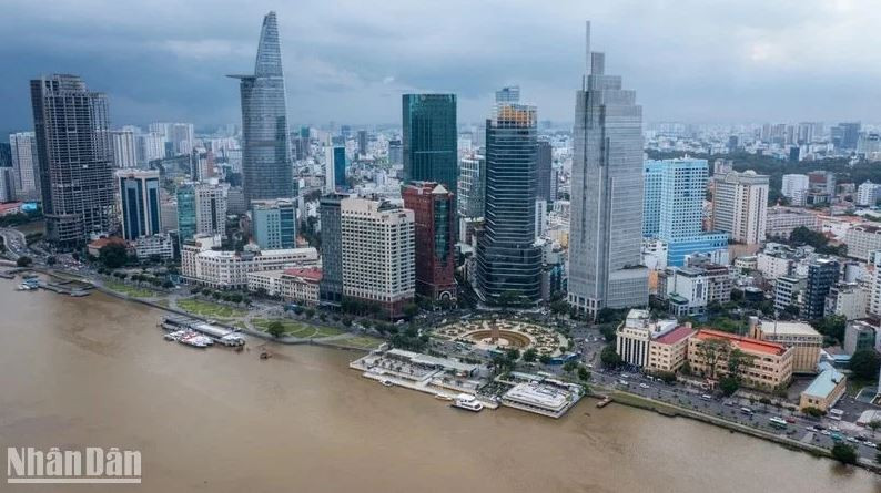 Un coin de Ho Chi Minh - Ville. Photo: NDEL