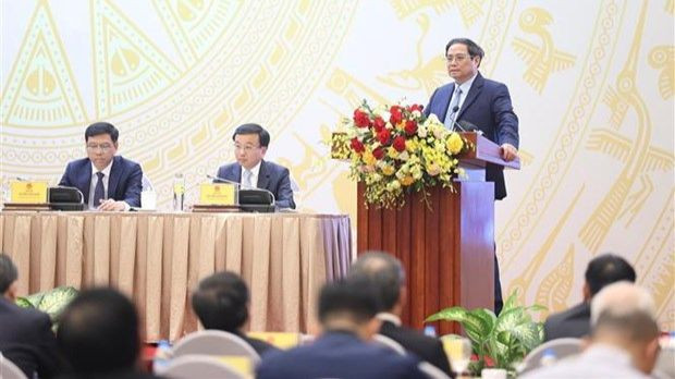 Le Premier ministre Pham Minh Chinh. Photo : VNA.