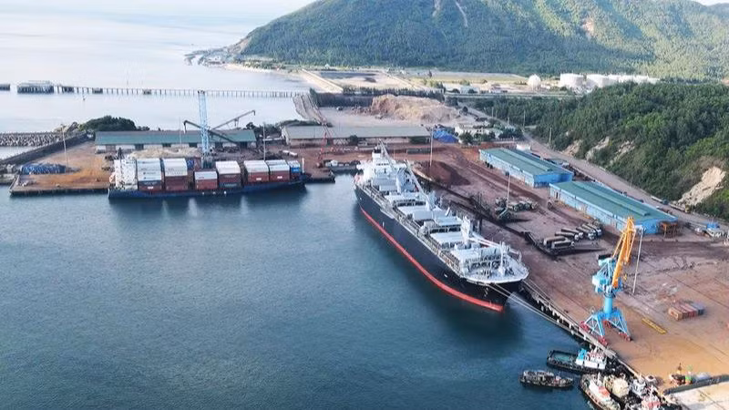 Le port de Vung Ang. Photo: vneconomy.vn