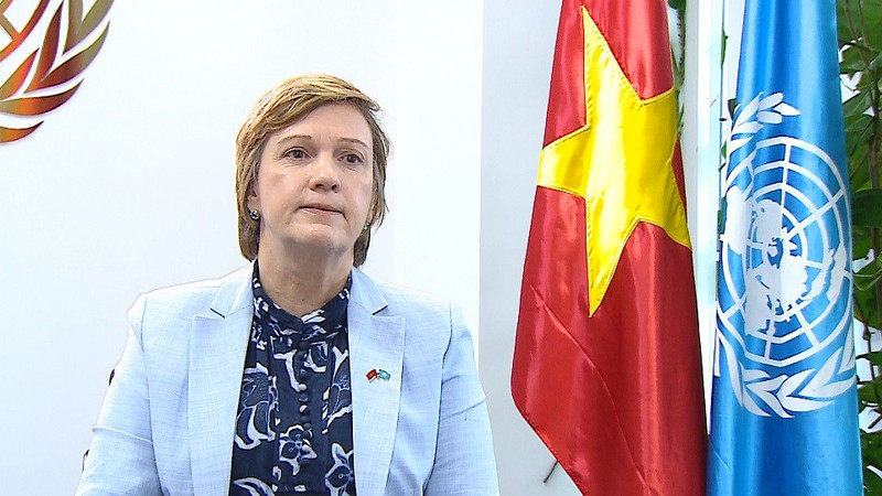 Rana Flowers, coordonnatrice résidente par intérim des Nations Unies au Vietnam. Photo: PH