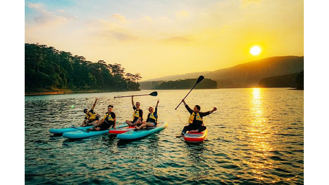 Le lac de Lâm Tuyên. Photo : tienphong.vn
