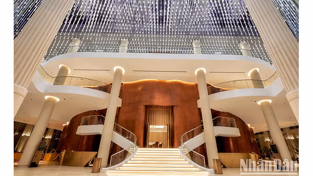 Son style architectural néoclassique. Photo: NDEL