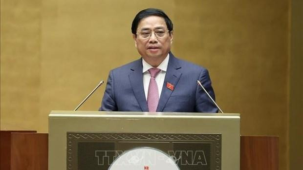 Le Premier ministre Pham Minh Chinh. Photo : VNA.