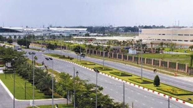 Parc biotechnologique dans le district de Tu Liem, à Hanoï. Photo : VNA.