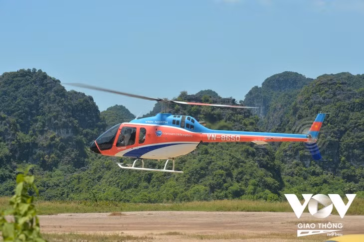 L'Hélicoptère Bell 505. Photo : VOV.