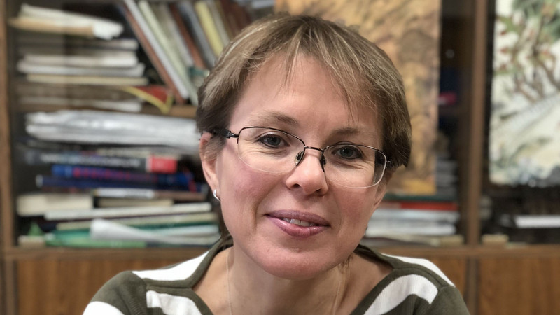La Vietnamologue Sveta Glazunova, experte en études vietnamiennes et chargée de cours en langue vietnamienne à l’Académie diplomatique du ministère des Affaires étrangères de la Russie. Photo: NVCC