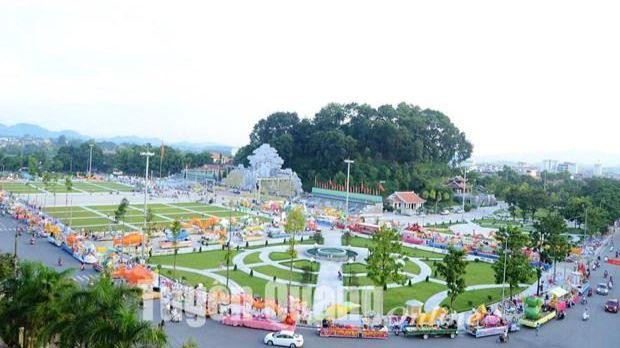Place Nguyen Tat Thanh. Photo: thanhpho.tuyenquang.gov.vn 