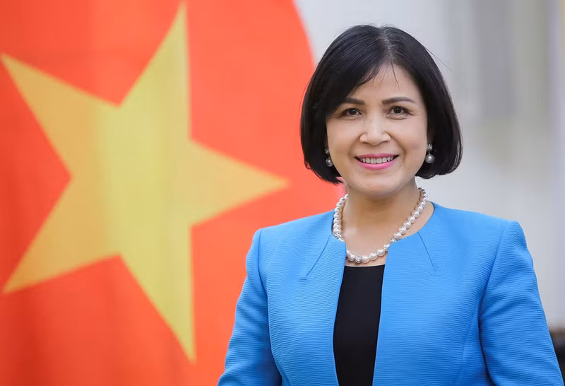 L’ambassadrice Le Thi Tuyet Mai, cheffe de la Mission permanente du Vietnam auprès de l’ONU, de l’OMC et d’autres organisations internationales à Genève. Photo: QT