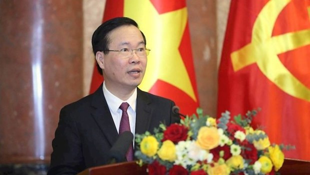 Le Président vietnamien, Vo Van Thuong. Photo : VNA.
