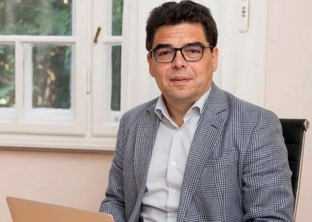 Le vice-ministre et secrétaire d'État chargé des Relations parlementaires du ministère hongrois des Affaires européennes, Zsigmond Barna Pál. Photo: VNA