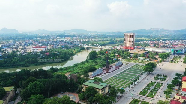 Un coin de la ville de Thai Nguyên. Photo : thainguyen.gov.vn