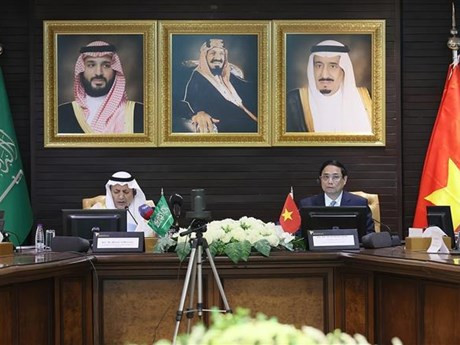 Forum d’affaires Vietnam - Arabie Saoudite, le 19 octobre à Riyadh. Photo : VNA.