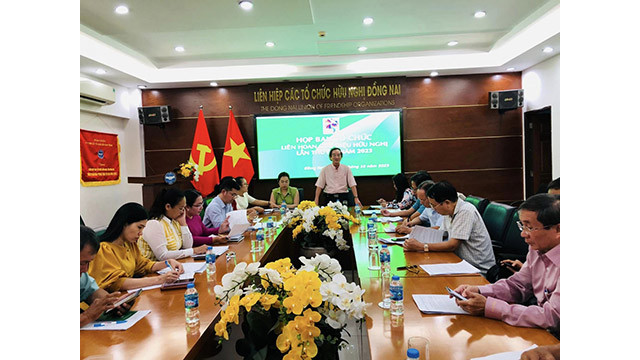 La vue générale de la séance de travail. Photo: thoidai.com.vn