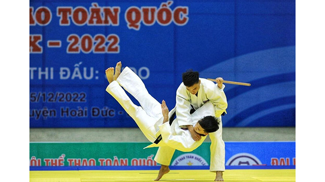Les Jeux sportifs nationaux est une bonne occasion pour les compétiteurs de montrer leur talent pour ensuite être sélectionnés dans les équipes nationales. Photo : VNA/CVN