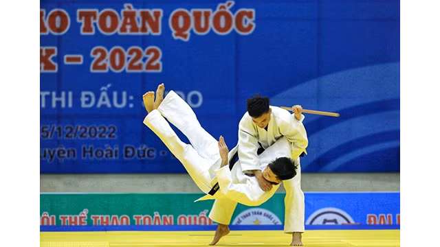 Les Jeux sportifs nationaux est une bonne occasion pour les compétiteurs de montrer leur talent pour ensuite être sélectionnés dans les équipes nationales. Photo : VNA/CVN