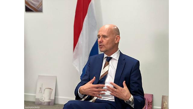 L'ambassadeur des Pays-Bas au Vietnam, Kees Van Baar. Photo : VNA.